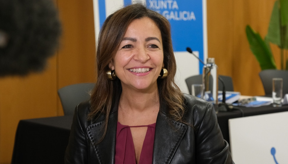 La conselleira do Mar, Marta Villaverde, ha presidido la reunión del Consello Galego de Pesca, celebrado este martes.