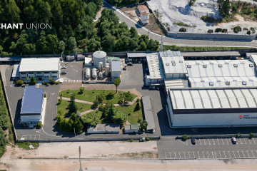 Antigua planta de Xylazel en O Porriño, ahora del grupo Merchant Union