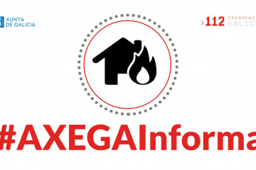 Archivo - Aviso de la Axega de un incendio.