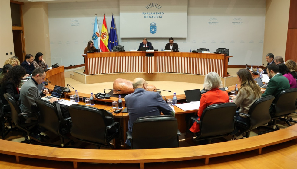 Comisión 1ª Parlamento de Galicia.