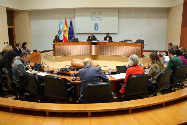 Comisión 1ª Parlamento de Galicia.