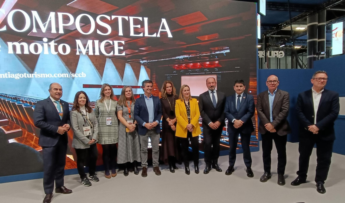 El Ayuntamiento de Santiago de Compostela presenta su campaña turística en FITUR 2026.