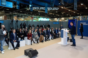 Presentación oferta turística Galicia 2026 en Fitur.