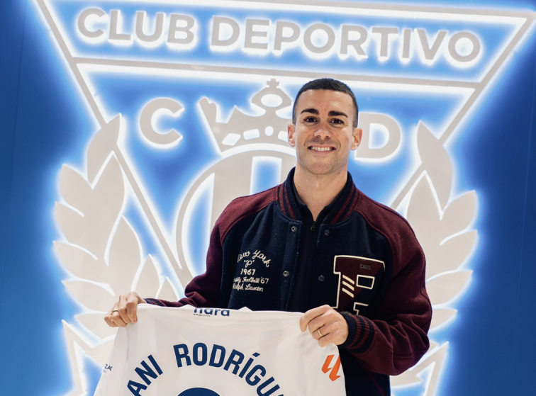 Dani Rodríguez elige el proyecto del Leganés, a tres puntos del descenso, sobre el del Dépor, a uno del ascenso