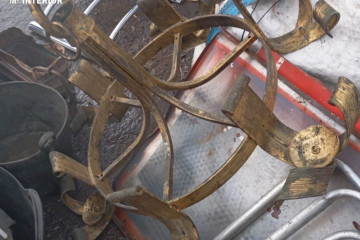 Parte del material recuperado por la Guardia Civil, que investiga a dos varones como autores del robo.