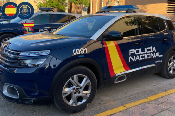 Coche de la Policía Nacional.