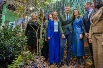 Archivo - El presdiente de la Xunta, Alfonso Rueda, este jueves en Fitur