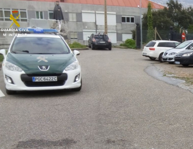 Cuartel de la Guardia Civil en Baiona (Pontevedra)