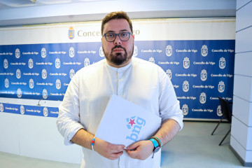 El portavoz del BNG en el Ayuntamiento de Vigo, Xabier Pérez Igrexas.