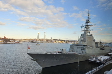 Archivo - La fragata F-102 Almirante Juan de Borbón de la Armada.