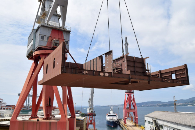 Archivo - Instalaciones de Astilleros San Enrique en Vigo.