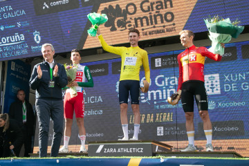 Entrega de medallas de O Gran Camiño