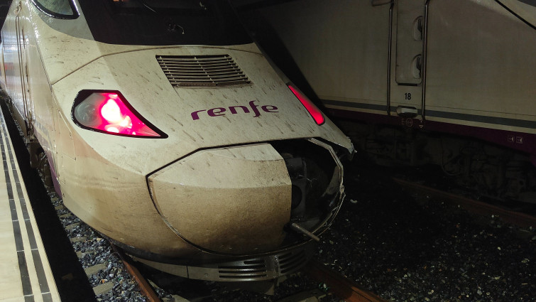 El FEVE y tren Vigo-Tui vuelve funcionar pero no los regionales y media distancia desde Vigo a Ourense y Santiago