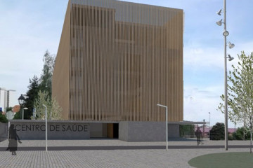 Maqueta del Centro de Saúde Olimpia Valencia