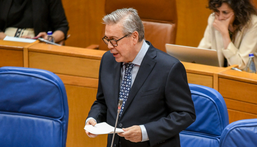 Archivo - Fotos Xunta/ Sanidade / O Conselleiro De Sanidade,Antonio Gómez Caamaño, Responde No Pleno