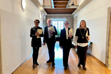 Las ediles no adscritas del Ayuntamiento de Santiago