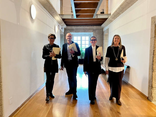 Las ediles no adscritas del Ayuntamiento de Santiago