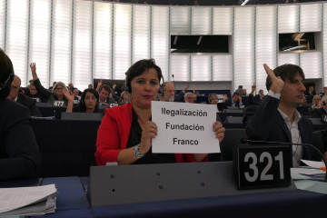 Archivo - La portavoz del BNG en Europa, Ana Miranda