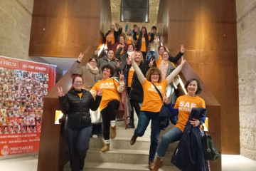 Imagen de trabajadoras del SAF.