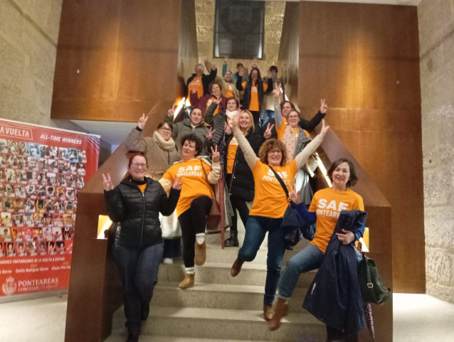 Imagen de trabajadoras del SAF.