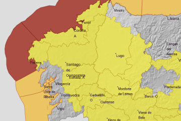 Alertas de AEMET para el viernes