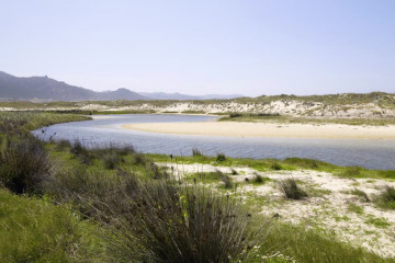 Laguna de Traba, en Laxe
