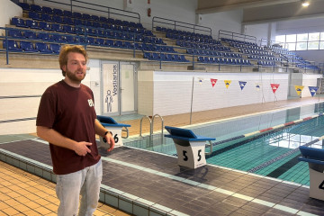 El concejal de Deportes del Ayuntamiento de Lugo, Jorge Bustos