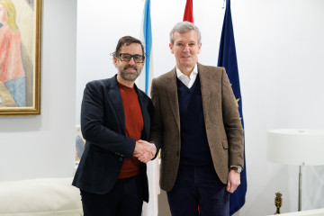 Rueda con Ezequiel Mosquera.