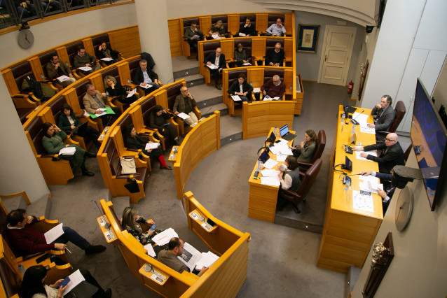 Pleno de la Diputación de A Coruña