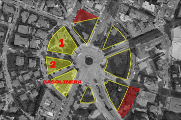 Imagen de las parcelas de Plaza España.