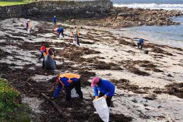 Panorámica de la recogida de residuos.