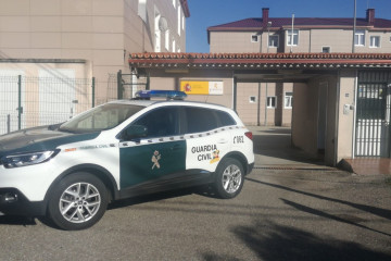 Archivo - Puesto de la Guardia Civil en Mos (Pontevedra)