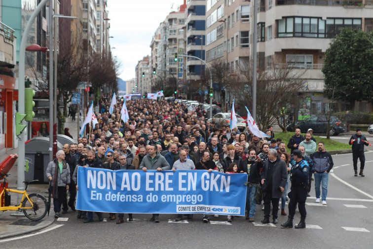 Los trabajadores de GKN Vigo claman contra el ERE: “Es injustificado y pone en riesgo el futuro de la planta”