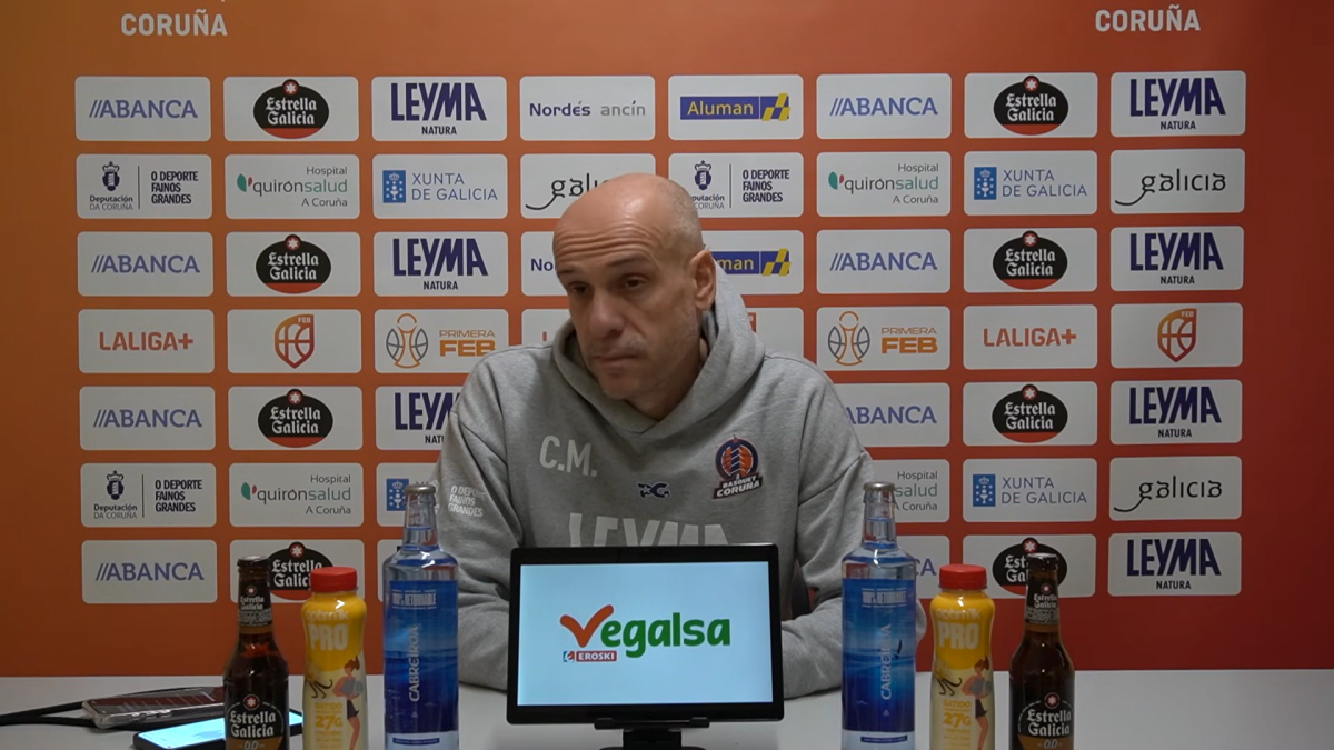 Carles Marco, entrenador del Leyma