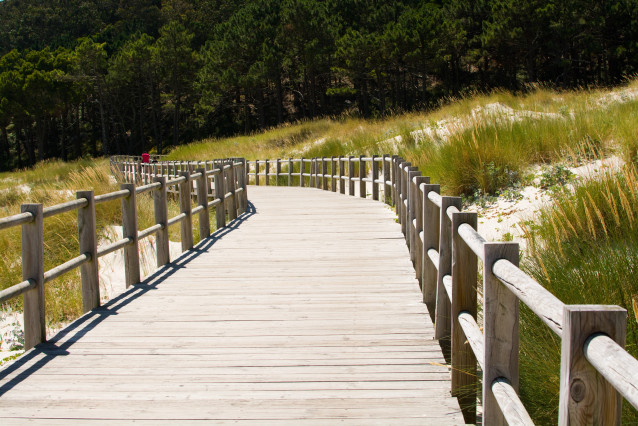 Archivo - Senda peatonal Islas Cíes