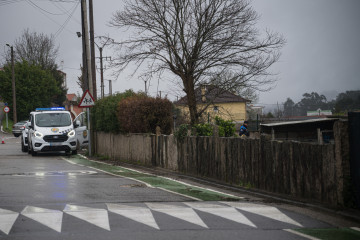 La Guardia Civil investiga como un posible caso de violencia de género la muerte de una vecina de Mos, a 1 de febrero de 2026, en Mos, Pontevedra, Galicia (España). La mujer ha sido hallada este dom