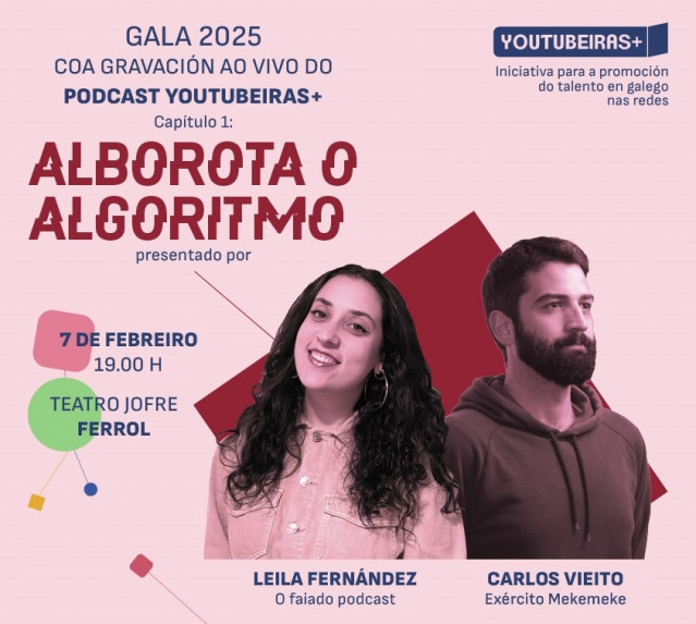 Cartel de la novena edición de los premios Youtubeiras