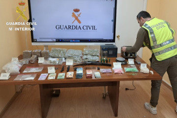 Intervenido en un trastero de Salvaterra de Miño