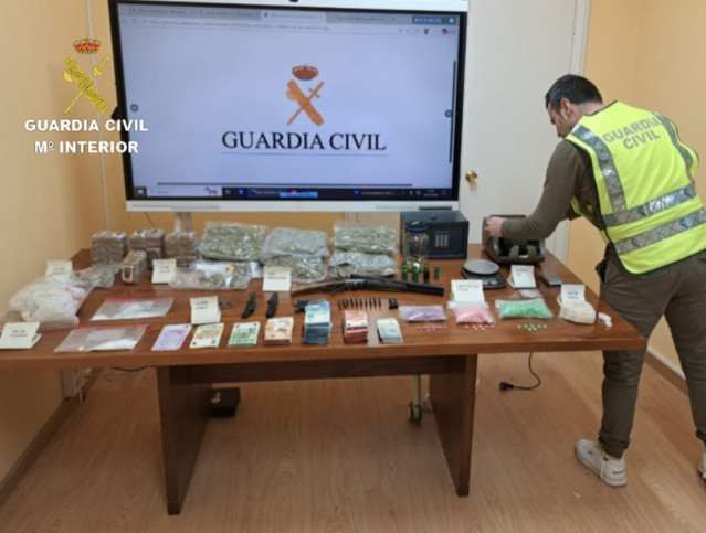 Intervenido en un trastero de Salvaterra de Miño