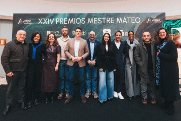 Acto de lectura de los finalistas de los Premios Mestre Mateo