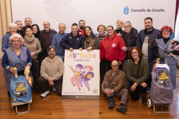 Presentación del cartel del Carnaval de A Coruña 2026