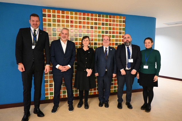 La Xunta y la Unesco avanzan en la estrategia para impulsar la declaración de la Ribeira Sacra como Patrimonio Mundial.