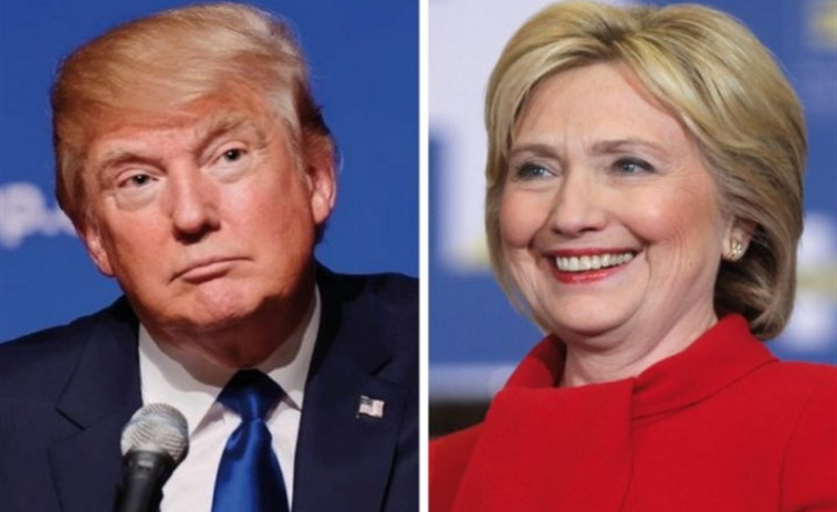Os estadounidenses elixen entre os dous candidatos máis impopulares