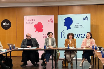 Archivo - Reunión de la Executiva Nacional del BNG, con Ana Pontón a la cabeza, en la que se arranca el proceso para  la candidatura y el programa del BNG para las autonómicas del 18 de febrero