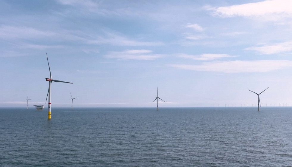 Archivo - El parque eólico marino Baltic Eagle