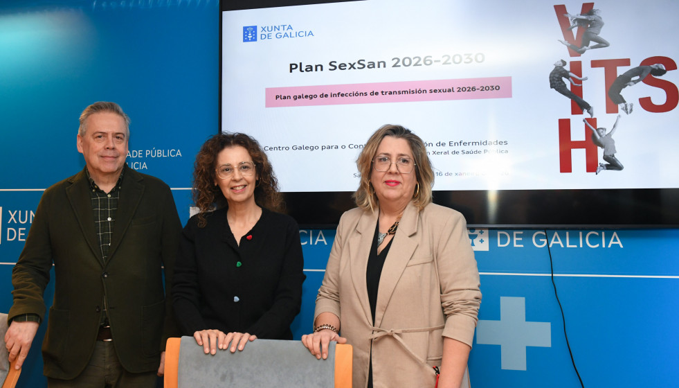 El conselleiro de Sanidade en la presentación del plan SExan