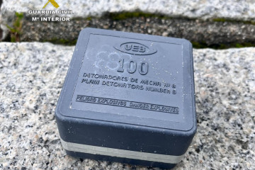 Caja de detonadores pirotécnicos