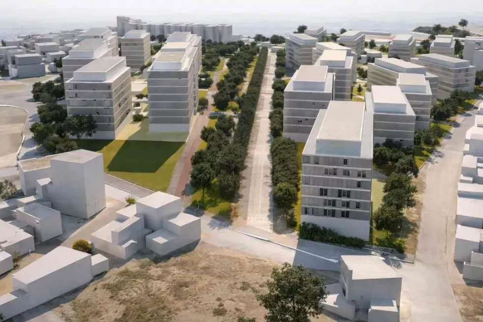 Recración de cómo será el nuevo barrio Sagrado Corazón de Lugo