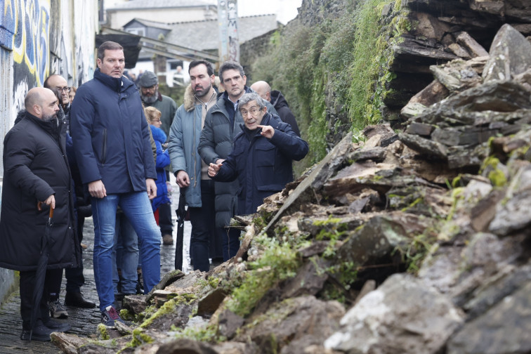 La Xunta inicia este lunes la reparación del derrumbe en la Muralla romana de Lugo