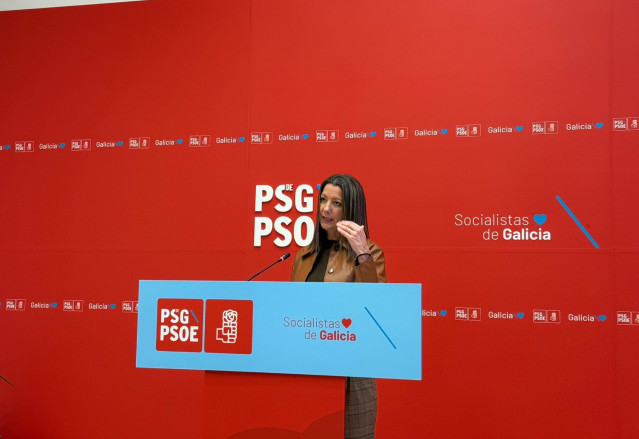 La secretaria de Organización del PSdeG, Lara Méndez.